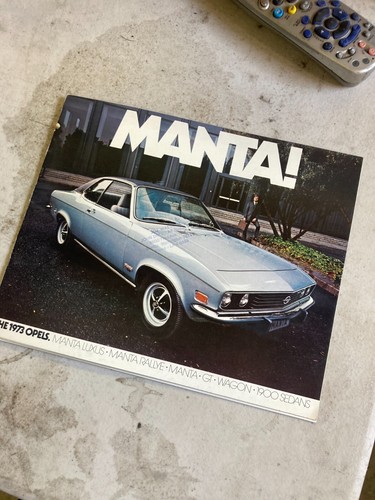 Manta 1973 opel car - manta,