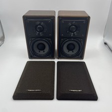 Vintage Realistic Minimus 7W 2-Way Walunt Veneer Speakers