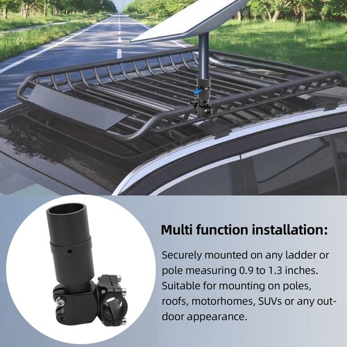 Satellite pole mount alloy - pole,