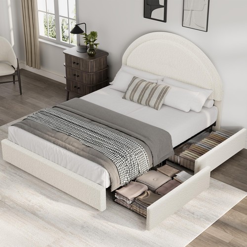 Full size bed - size, frame