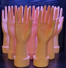 Female Plastic Hand Display Mannequin X9 Bundle. Used-very Good Condition