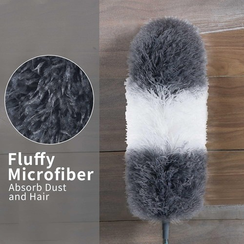 Extendable feather duster - feather, long