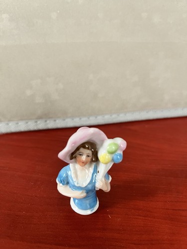Antique porcelain half - antique,