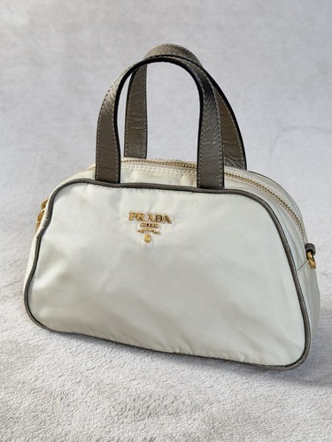 Prada nylon mini bowling - nylon,