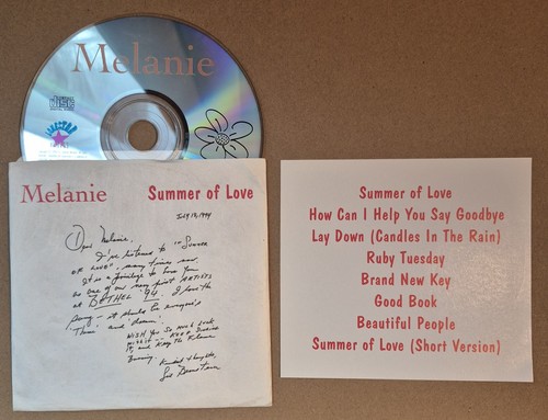 Melanie summer love dj cd - of,