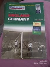Last game at the Wembley twin