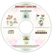 princesses machine embroidery