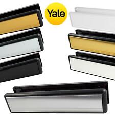 YALE 10" & 12" Door Letter Box Welseal Letterbox In & Out Set for uPVC & Wood