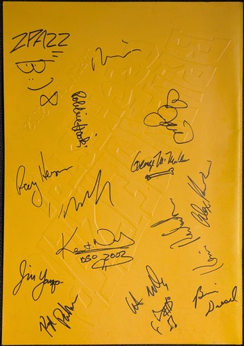Autographed signed brian - -,