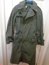 Men's Army Green Raincoat