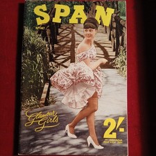 Span Magazine Number 147 Vintage Non Full Nudity Hand Size Magazine