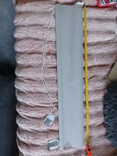 Light Grey 80x140 Roller Blind, Bedroom., Living room Bathroom Used For A Week