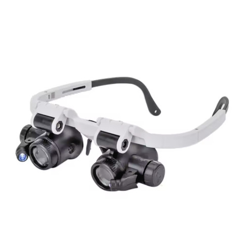 Led headband magnifier glasses - led,