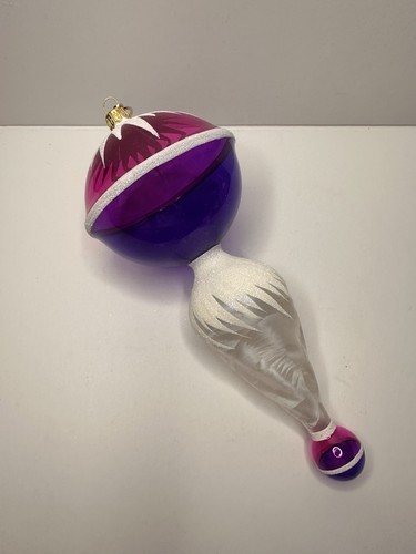 Majesty glass pink purple top - glass,