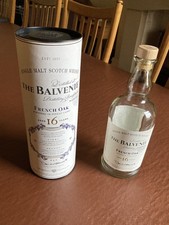 Balvenie 16 yr French Oak Cask Empty Bottle & Tube