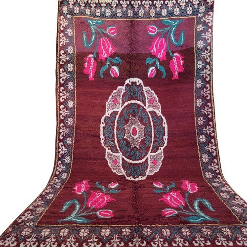 Vintage moroccan azilal rug - moroccan,