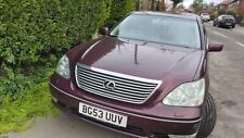 RELISTED DO TIME WASTER , LEXUS LS430 4.3 V8 2003 LPG SALOON MORON AUTOMATIC LPG