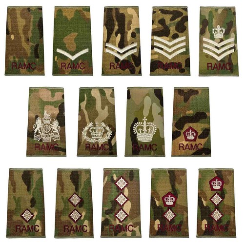 Ramc multicam regimental rank - ramc,