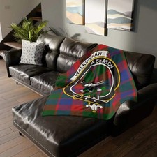 Walkinshaw Clan Crest Tartan