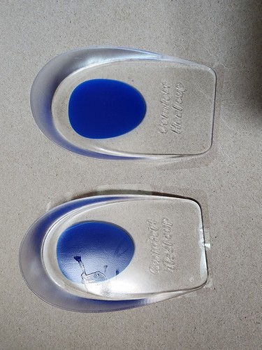 Pair silicone heel insert - pair,