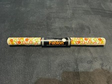 FABLON STICKY BACK PLASTIC SELF ADHESIVE VINYL True Vintage Roll ORANGE FLOWERS