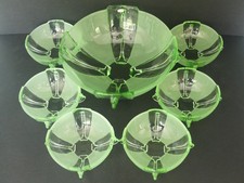 Czech Art Deco Stölzle Green