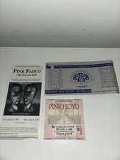 Pink floyd concert ticket
