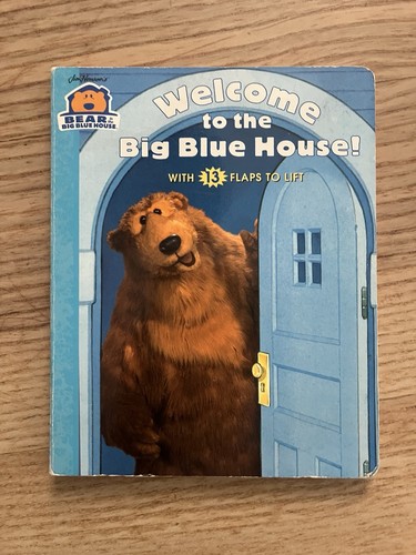 Bear the big blue - bear, house