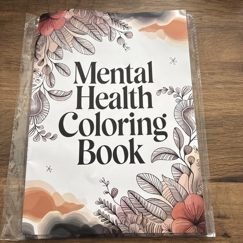 Mental health colouring - mental,