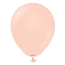 18" Kalisan Giant Latex Balloons - Macaron Salmon x5