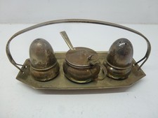 Antique EPNS Cruet Set On Tray