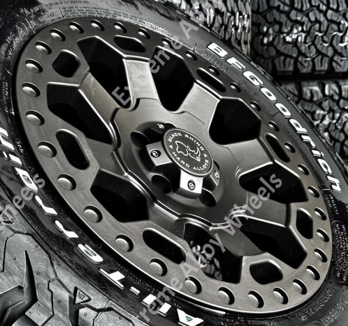 Dark grey warlord alloy - 17",