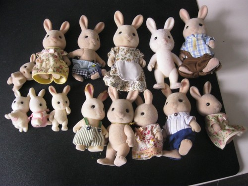 Sylvanian families rabbits - ,