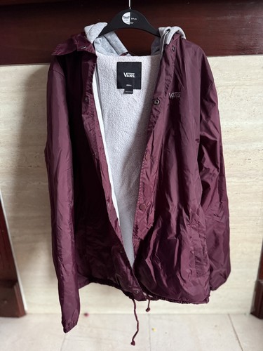 Vans jacket mens small - small, hooded