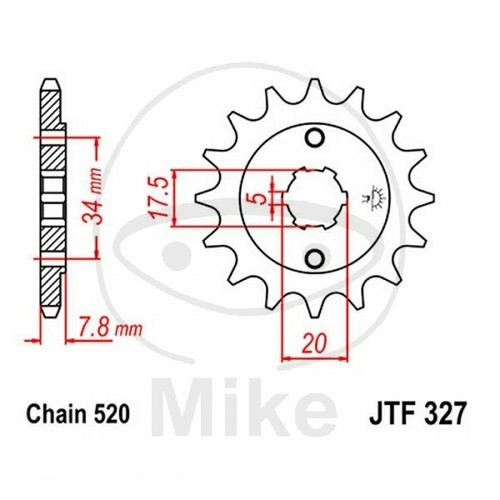 Sprocket z12 520 - sprocket,