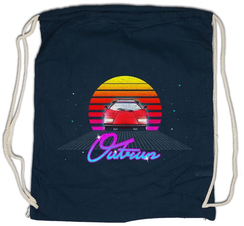 Outrun drawstring bag - outrun,