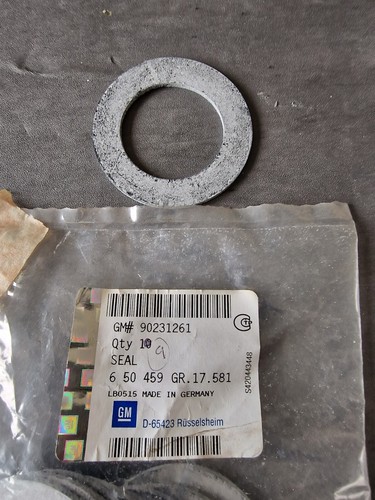 Genuine oil filler cap gasket - oil,