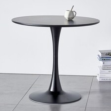 Black Tulip Style Table Round