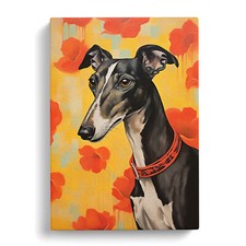 Greyhound Informel Canvas Wall