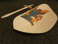 Children Wooden Sword & Shield