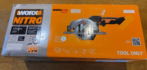 Worx nitro 18v 120mm - worx, 18v(20v