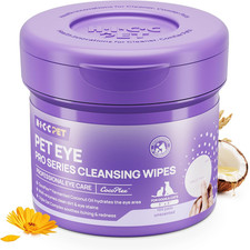HICC PET Eyes Wipes for Dogs &