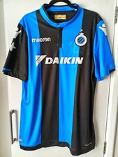 Macron Club Brugge Football Home Shirt Mens XXL, Belgium 