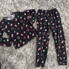 Lipsy Girls Xmas Pyjamas Size