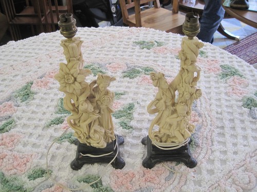 Vintage pair japanese - vintage, geisha