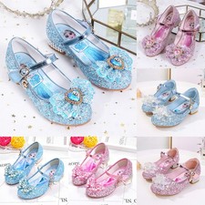 Kids Girls Elsa Princess Shoes