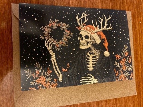Gothic skeleton themed - gothic,