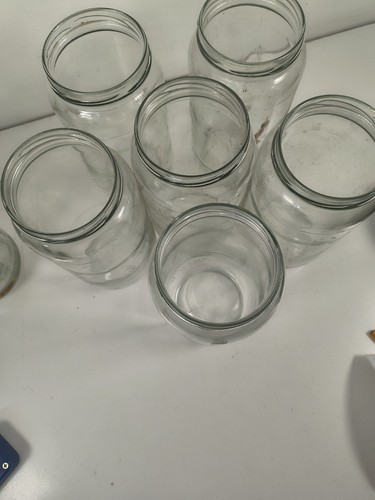 Empty jars with no - empty,