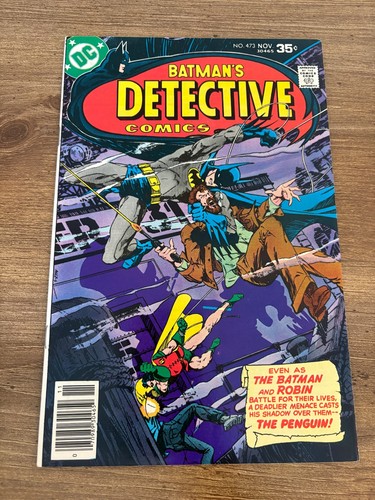 Detective comics 473 dc - nm-,