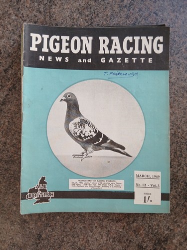 Pigeon racing news and gazette - news,